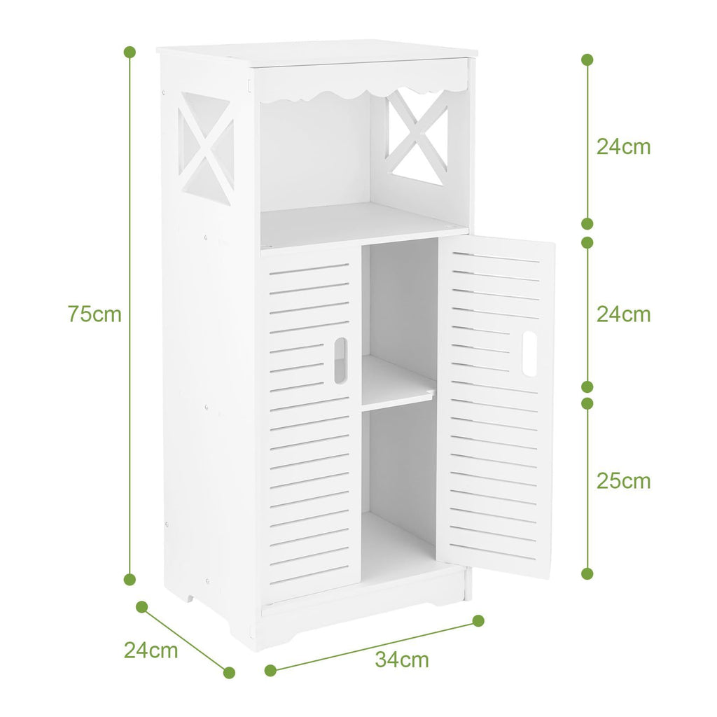 Storage Cabinet with Space-Saving, Freestanding for living rooms - product gallery image 7