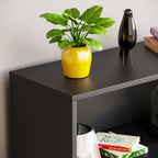 Storage & Organisation with Wood, 3 Tier Low Bookcase 3-Tier Wooden Display Shelves - product gallery image 6