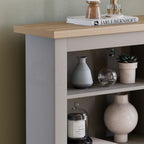 Storage Organiser with Freestanding, Wood, 3-Tier Bookcase Shaker Style Shelving Unit - product gallery image 13