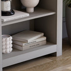 Storage Organiser with Freestanding, Wood, 3-Tier Bookcase Shaker Style Shelving Unit - product gallery image 14