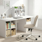 Storage Organiser with Multi-Layer Elevated Desktop Shelf - product gallery image 5