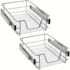 Storage Organiser with Pull-Out, 600mm, Metal for bedrooms - product gallery image 8