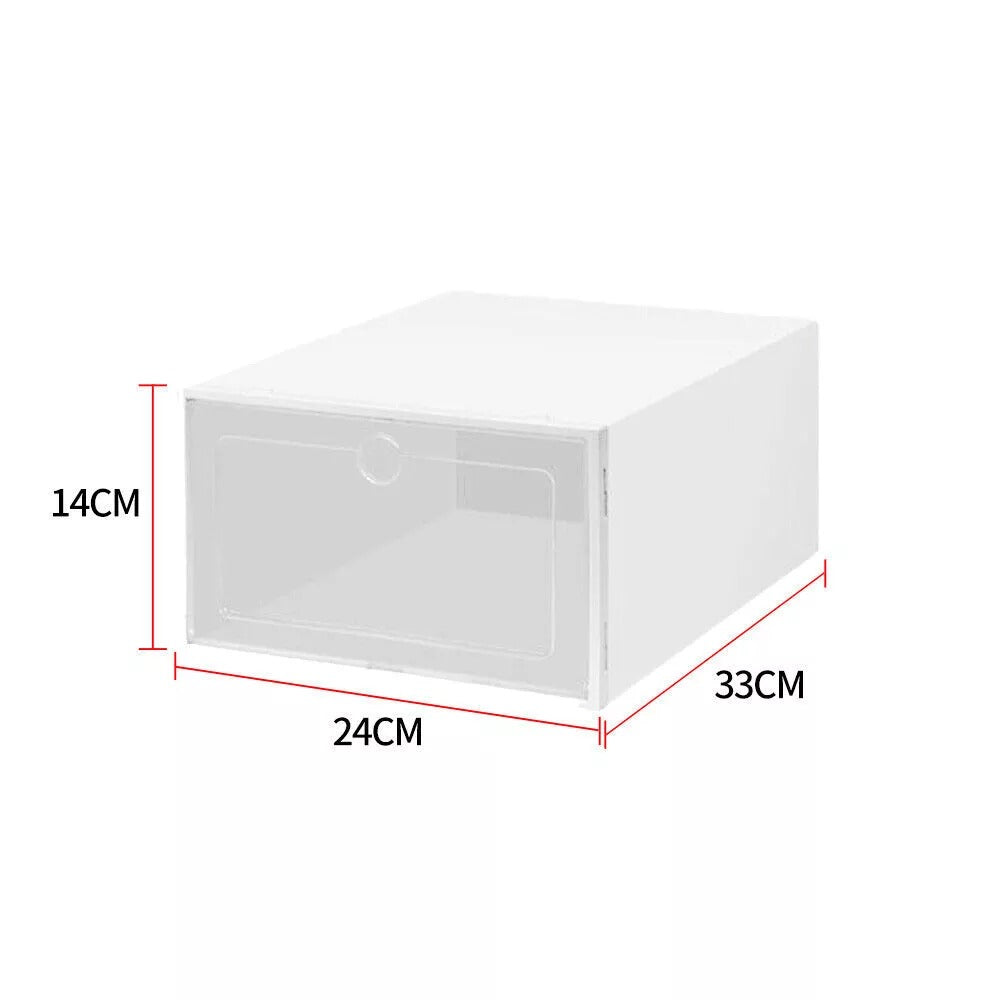 Storage Organiser with Space-Saving, Foldable, Lockable, Plastic - product gallery image 3