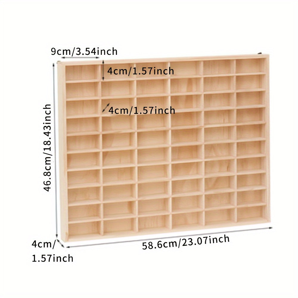 Storage Organiser with Wall-Mounted, Wheels, Wood for bedrooms