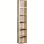 Storage Rack with 1pc, 6 Grids, 1pc Bookcase, Standing Room Divider, Office