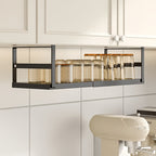 Storage Rack with 63cm, Metal, Adjustable Under-Shelf Cabinet Organiser - product gallery image 4