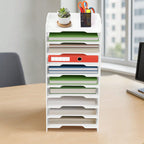 Storage Rack with Desktop File Organiser Letter Tray A4 - product gallery image 14