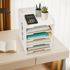 Storage Rack with Desktop File Organiser Letter Tray A4 - product gallery image 3