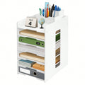 Storage Rack with Desktop Paper Organiser A4 File Holder - 7 Tier option