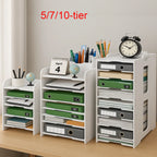 Storage Rack with Desktop Paper Organiser A4 File Holder - product gallery image 11