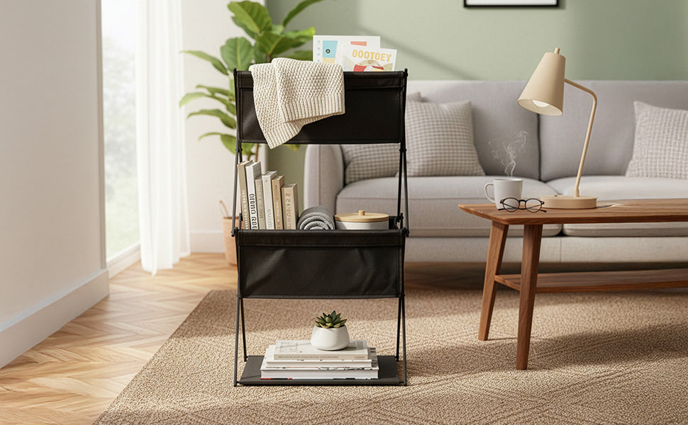 Storage Rack with Foldable, Water-Resistant, Metal - product gallery image 10