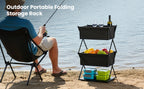 Storage Rack with Foldable, Water-Resistant, Metal - product gallery image 6