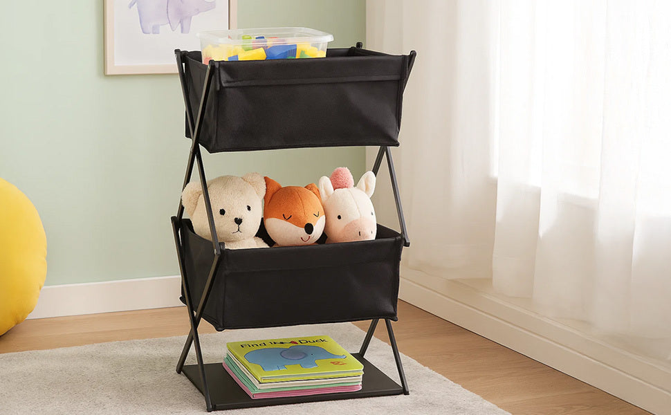 Storage Rack with Foldable, Water-Resistant, Metal - product gallery image 8