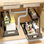 Storage Rack with Pull-Out, 5cm, Carbon Steel, 1Pcs - product gallery image 6