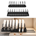Storage Rack with Pull-Out, Carbon Steel, Pot Lid Organiser Carbon Steel or - product gallery image 10