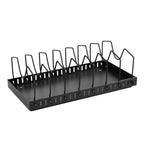 Storage Rack with Pull-Out, Carbon Steel, Pot Lid Organiser Carbon Steel or - product gallery image 20