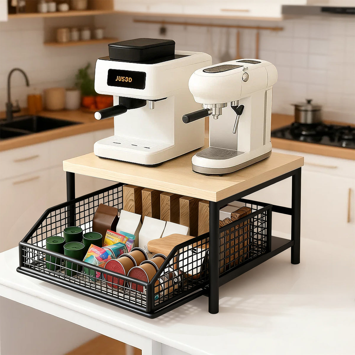 Storage Rack with Space-Saving, Freestanding, Metal - product gallery image 11