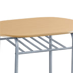 Storage Rack with Space-Saving, Metal, 2 Chairs for bedrooms - product gallery image 14