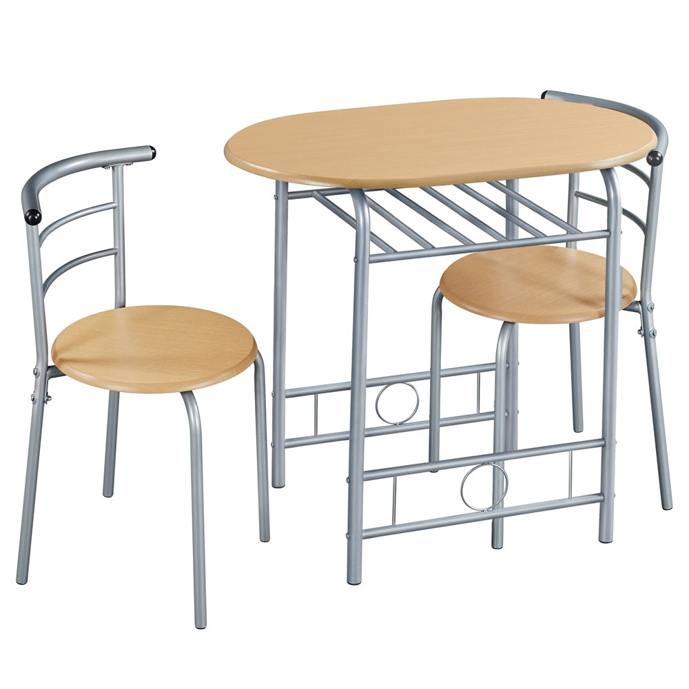 Storage Rack with Space-Saving, Metal, 2 Chairs for bedrooms - product gallery image 6