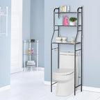 Storage Rack with Tier Over Toilet Bathroom Laundry Washing - product gallery image 2