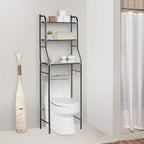 Storage Rack with Tier Over Toilet Bathroom Laundry Washing - product gallery image 5