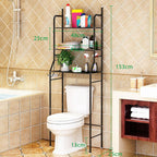 Storage Rack with Tier Over Toilet Bathroom Laundry Washing - product gallery image 8