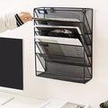 Storage Rack with Wall-Mounted, Wall File Holder Organiser Wall Mounted - Variant1 option