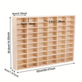Storage Rack with Wood, 1pc, 01- 1:64 Solid Wood Car Model Storage Box - 01- 1:64 Solid Wood Car Model Storage Box option