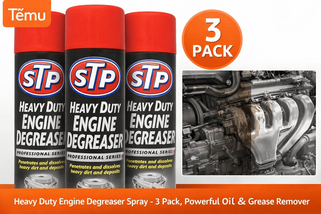 STP Heavy Duty Engine Degreaser Spray with 500ml, Metal, 3 Pack - product gallery image 2