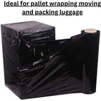 Stretch Wrap Film with 400mm, 250m, 3 Rolls, 3-Roll Value Pack (black) - product gallery image 5