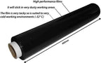 Stretch Wrap Film with 400mm, 250m, 3 Rolls, 3-Roll Value Pack (black) - product gallery image 7