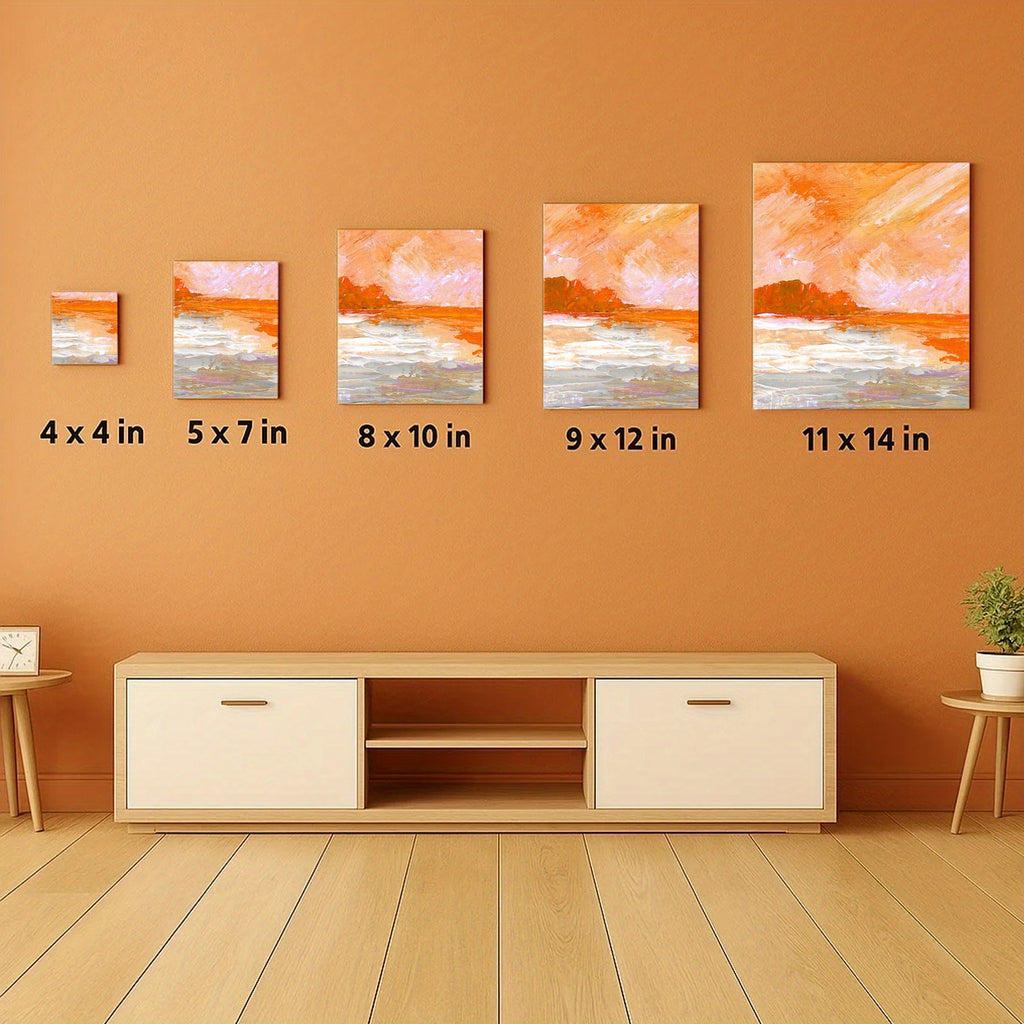 Stretched Canva with Wood, 15 Pack, 15pack, Canvas Mixed Primed White Painting Canvases - product gallery image 2