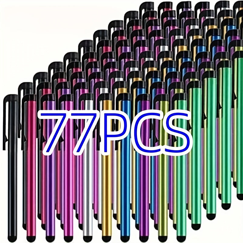 Stylus Pen with 77pcs, Universal Capacitive Touchscreen Phones - 77pcs option