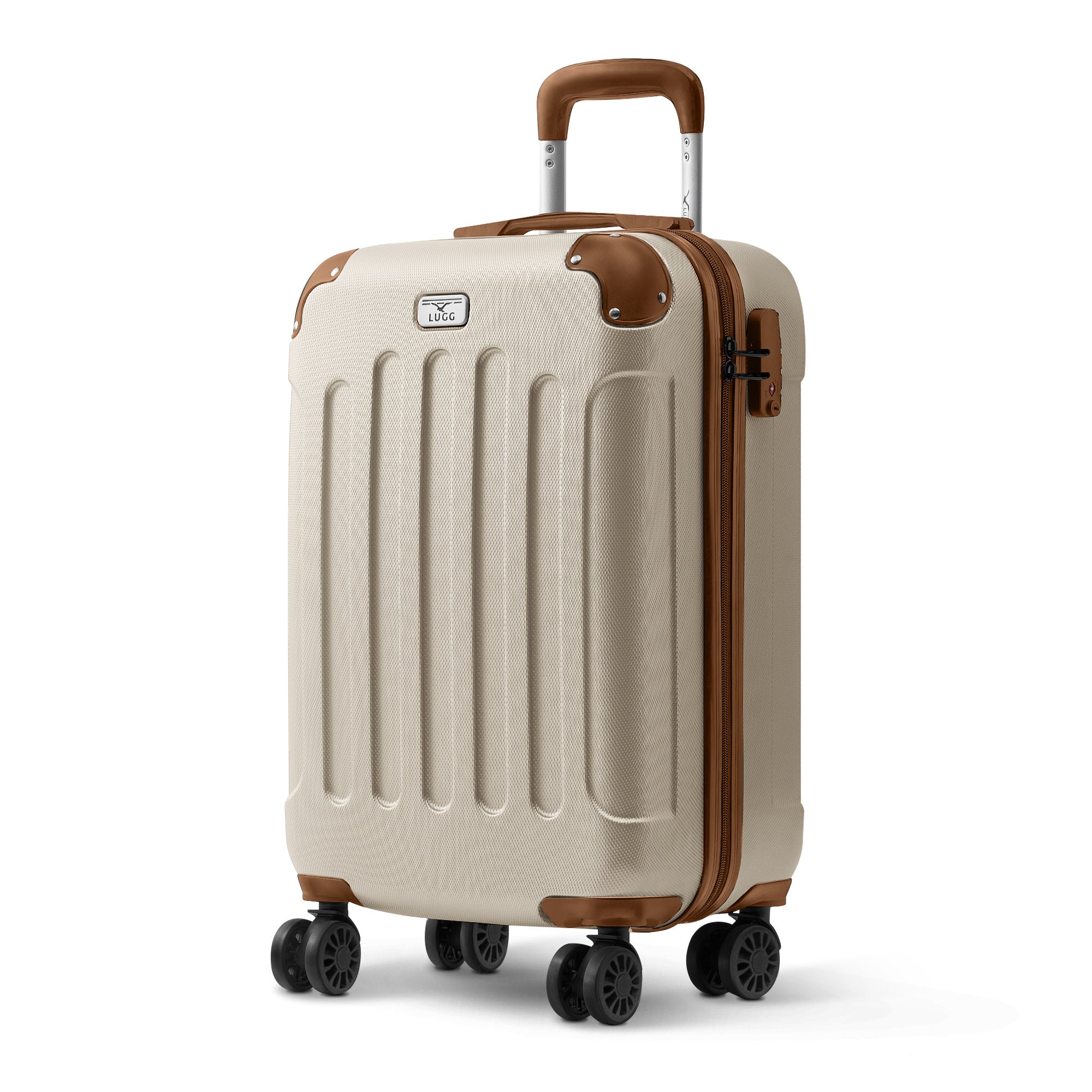 Suitcase with 20 Inch, 20-Inch LUGG Skywander Hard-Shell Cabin