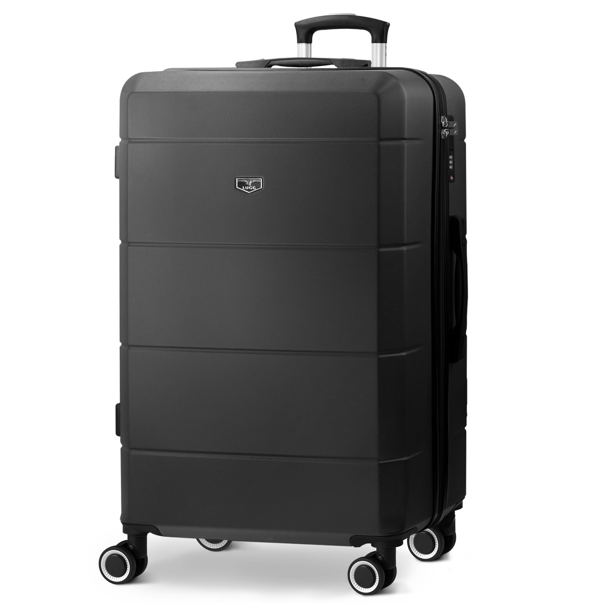 Suitcase with 28-Inch ABS Hard-Shell Check-In 75x49x29cm - Black option