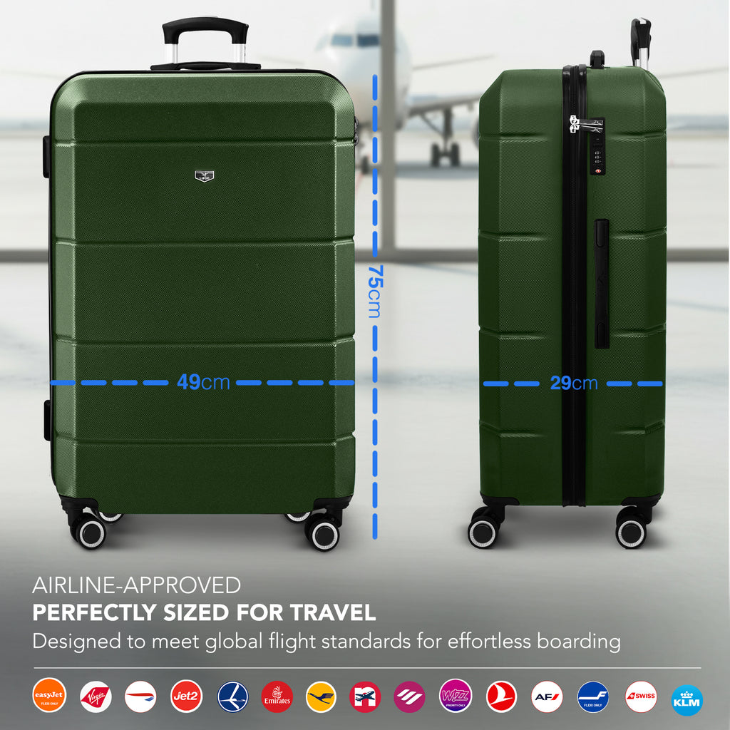 Suitcase with 28-Inch ABS Hard-Shell Check-In 75x49x29cm - product gallery image 3