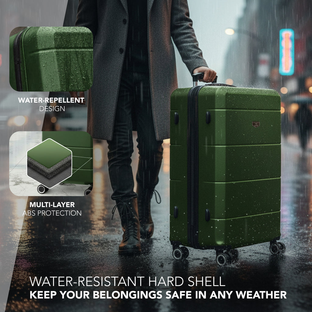 Suitcase with 28-Inch ABS Hard-Shell Check-In 75x49x29cm - product gallery image 5