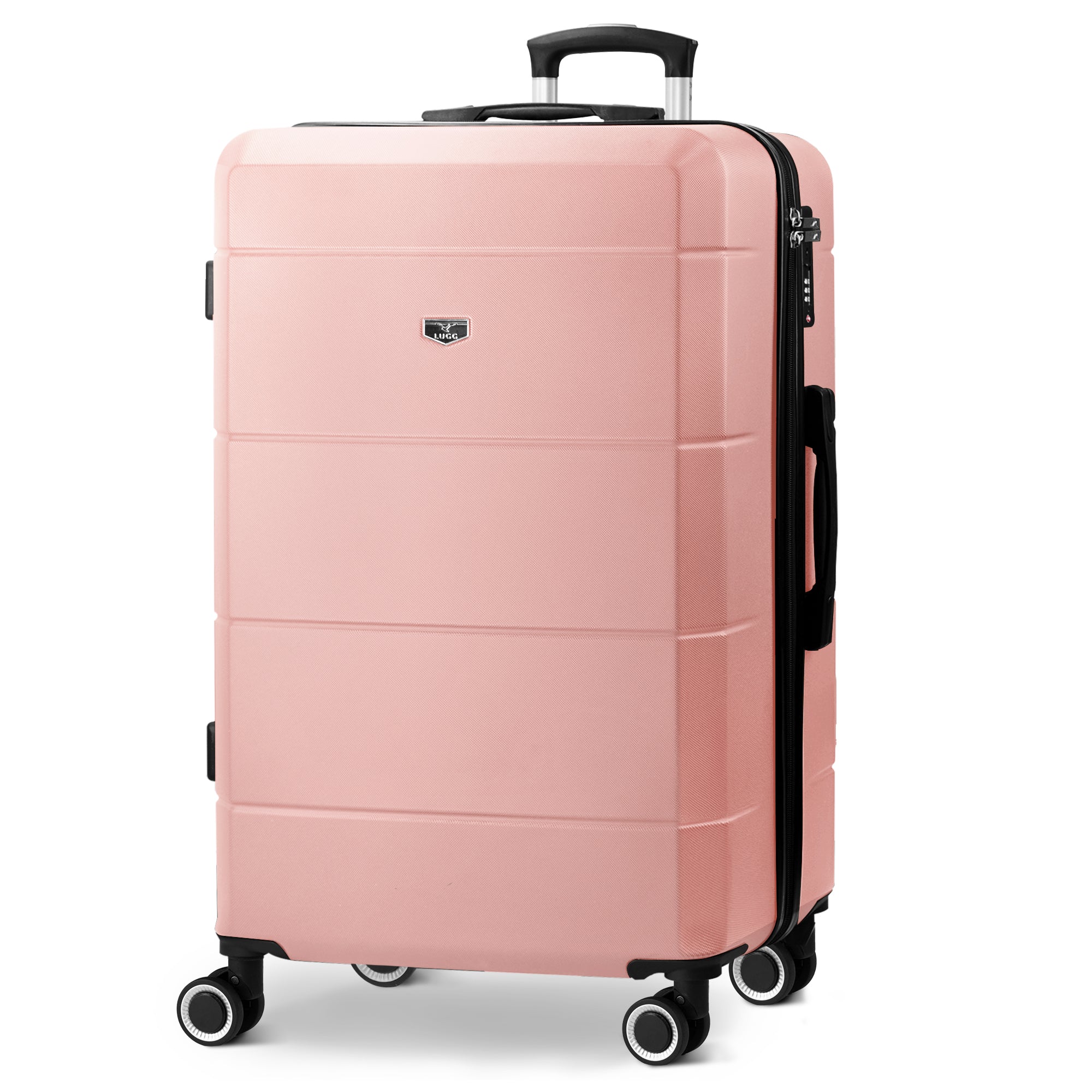 Suitcase with 28-Inch ABS Hard-Shell Check-In 75x49x29cm - Rose Gold option