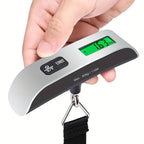 Suitcase with 50kg, 2, Digital Luggage Scale 110lb Portable Handheld