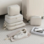 Suitcase with 6 Piece Packing Cubes Luggage Travel Organiser - product gallery image 4