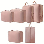 Suitcase with 6 Piece Packing Cubes Luggage Travel Organiser - product gallery image 7