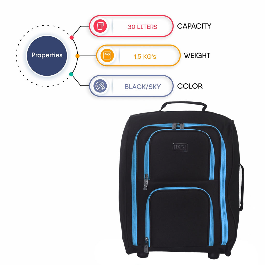 Suitcase with Hard-Shell Cabin 45x35x20cm Four Options - product gallery image 10