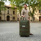 Suitcase with Space-Saving, Foldable, Wheels, 35*20*75cm - product gallery image 2
