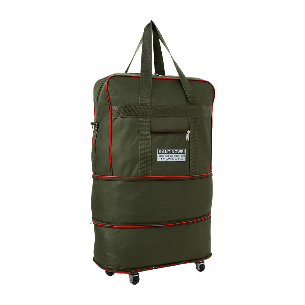 Suitcase with Space-Saving, Foldable, Wheels, 35*20*75cm - product gallery image 8