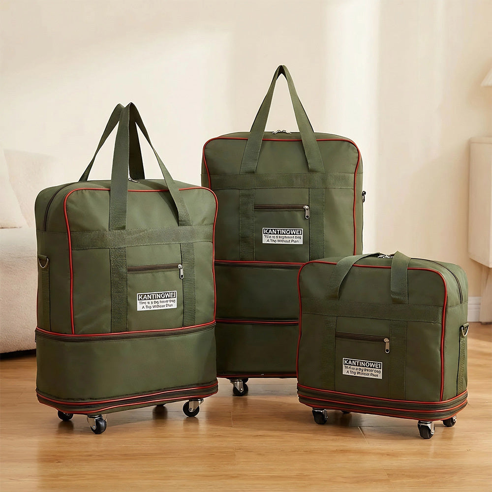 Suitcase with Space-Saving, Foldable, Wheels, 35*20*75cm