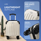 Suitcase with Spinner Wheels, 15inch, Underseat Cabin 45x34x20cm Spinner Wheels - product gallery image 3