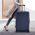 Suitcase with Spinner Wheels, 20inch, Inch Hard Shell Lightweight Wheel Spinner