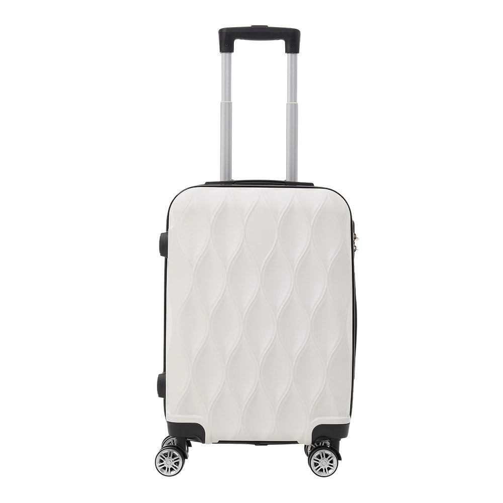 Suitcase with Spinner Wheels, Telescopic Handle, Wheels, 20inch-35*20*58cm