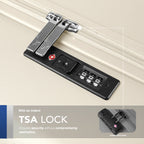 Suitcase with Spinner Wheels, Water-Resistant, Telescopic Handle - product gallery image 6