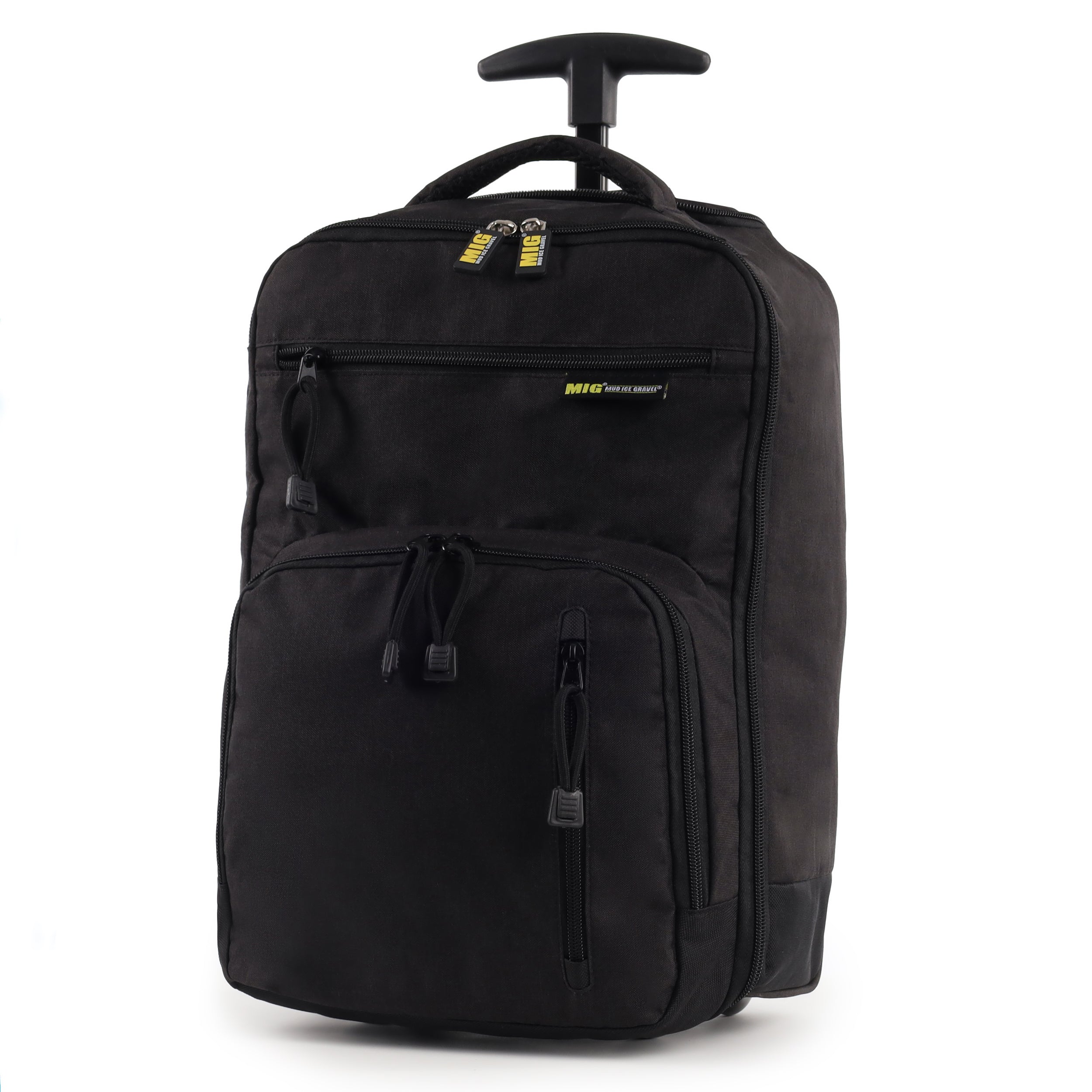 Suitcase with Waterproof, Wheels, Cabin Bag 40x20x25cm MIG Lightweight Wheels - Black option